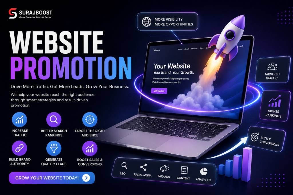 Digital marketing services by SURAJBOOST